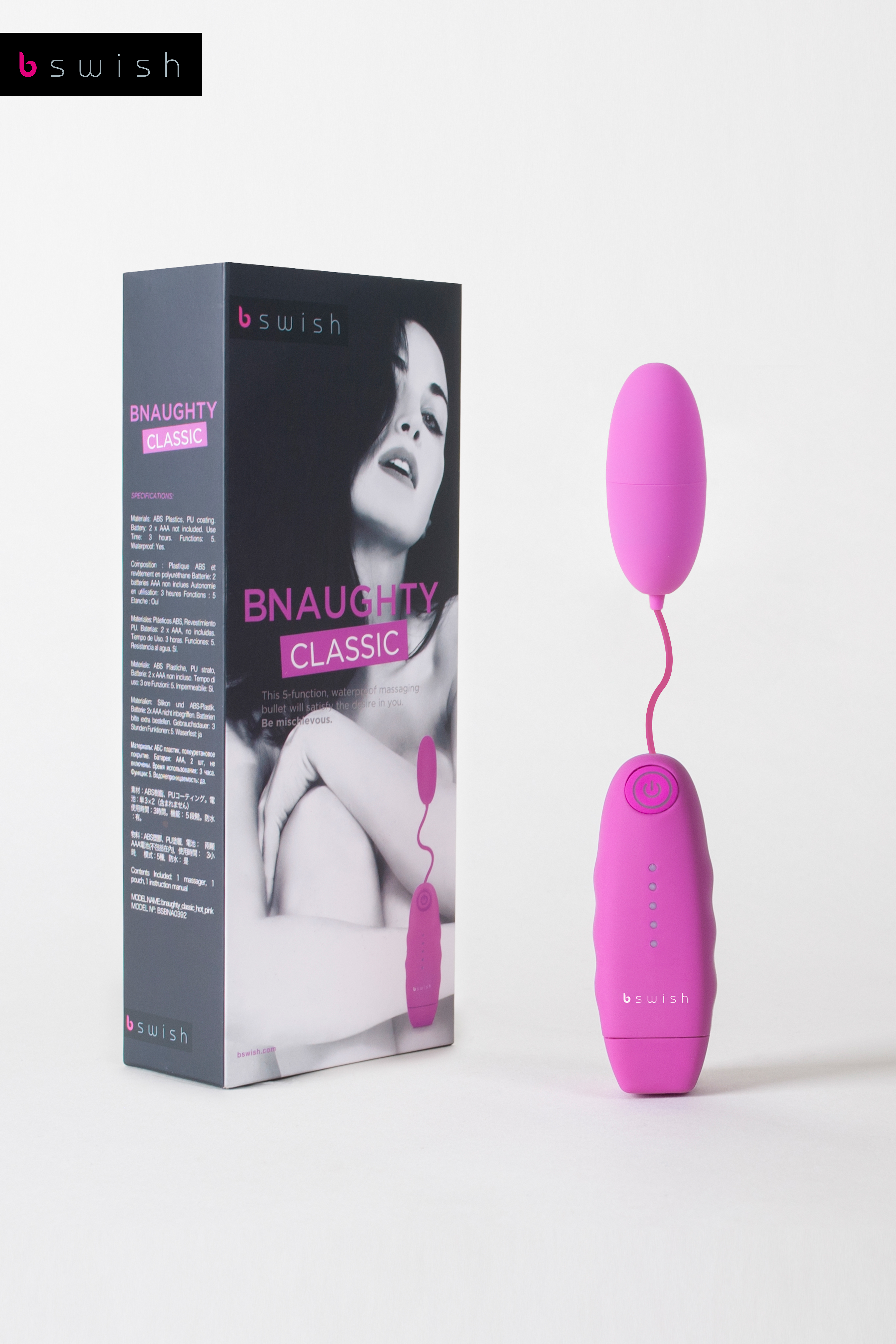 Bnaughty Classic Hot Pink