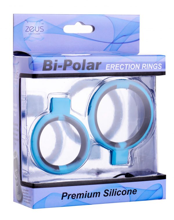 Zeus Bi-Polar Electrosex Cock Ring Set - Image 3