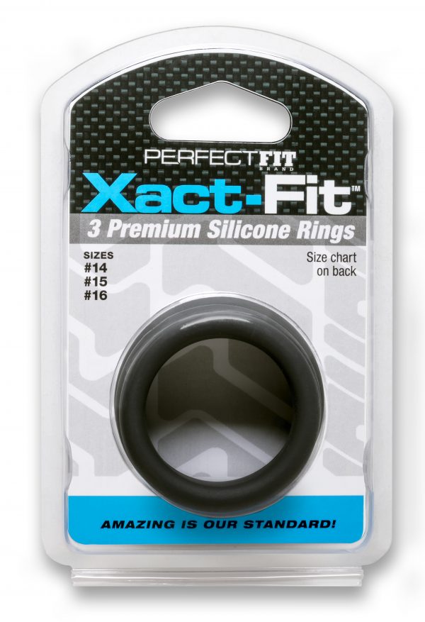 Xact-Fit Silicone Rings Medium 3 Ring Kit - Image 2