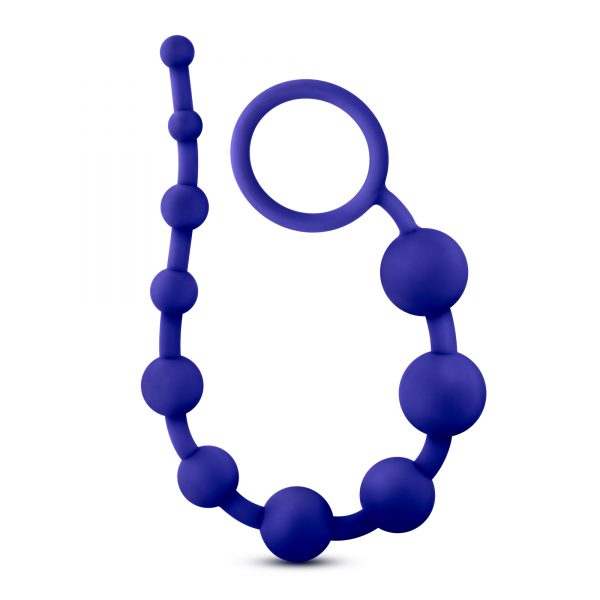 Luxe Silicone 10 Beads Indigo - Image 2
