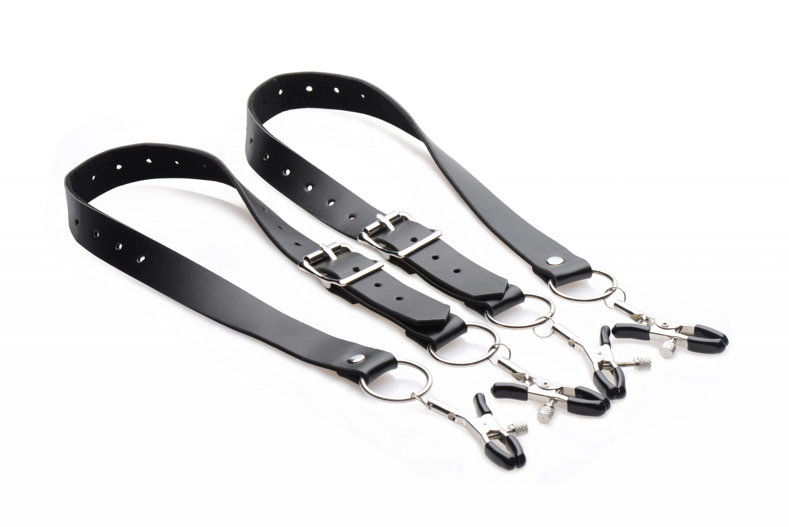 Labia Spreader Straps with Clamps - Image 3