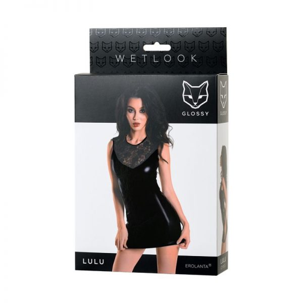 Glossy Wetlook Dress Lulu - Image 2
