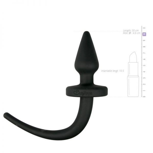 Dog Tail Plug Silicone Large - Image 2