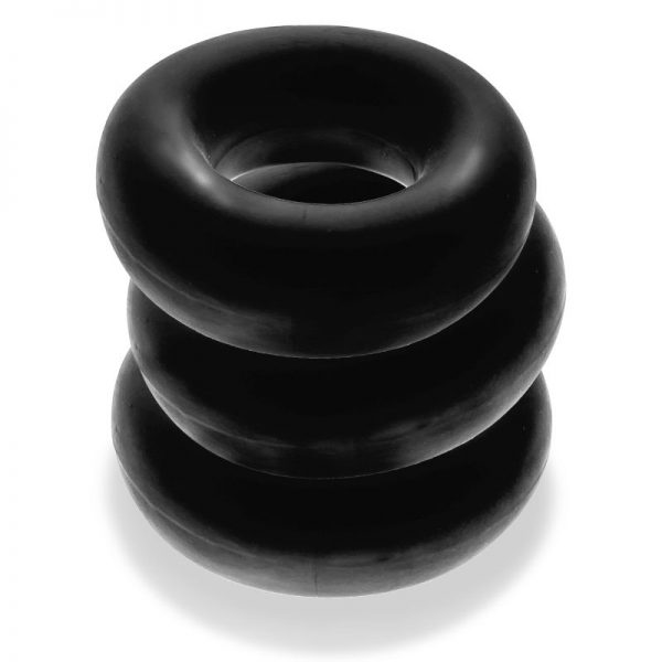 Fat Willy 3 Pc Jumbo Cockrings Black - Image 6