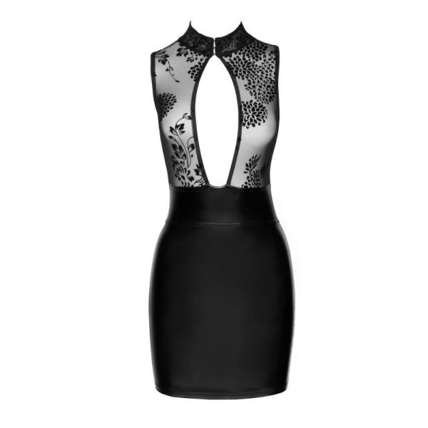 Power Wetlook Short Dress w Skirt & Tulle Top - Image 4