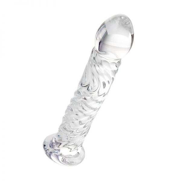 Sexus Glass Dildo Clear 16cm - Image 2
