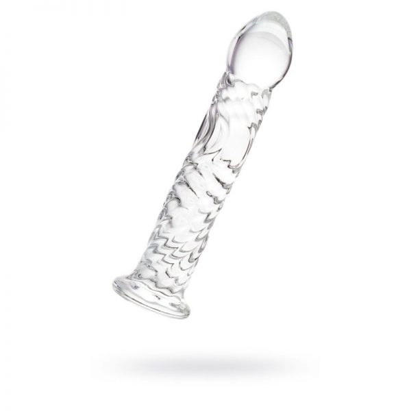 Sexus Glass Dildo Clear 16cm - Image 3