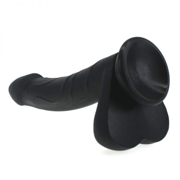 Realistic Cock w Balls Black - Image 4