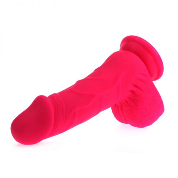 Pedro Thick Realistic Cock w Balls Pink - Image 2