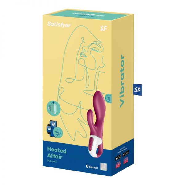 Satisfyer Heated Affair Warming Rabbit Vibrator - Image 2