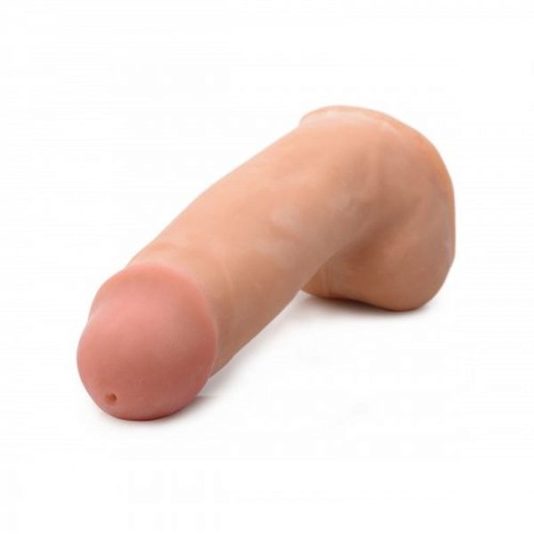 7in Dual Density Squirting Dildo w Balls Reservoir - Image 2