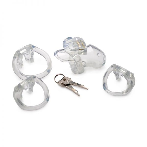 Clear Captor Chastity Cage Small - Image 4