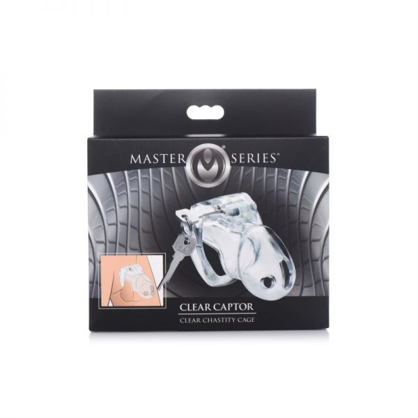 Clear Captor Chastity Cage Small - Image 5