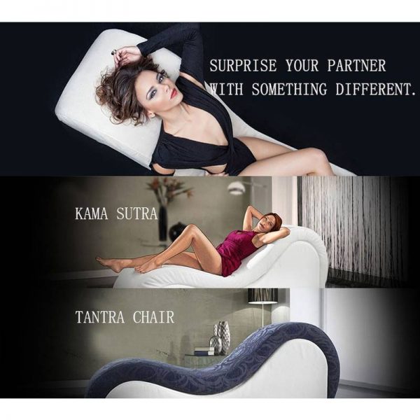 Kama Sutra Chaise Love Lounge White - Image 2