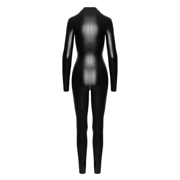 Power Wetlook Catsuit w Front Zipper - Image 5