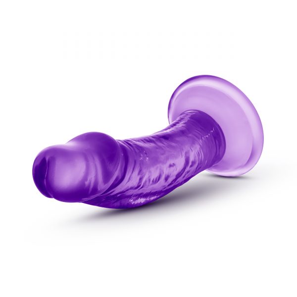 B Yours Sweet N Small  Dildo with Suction Cup 4in Purple - Image 5