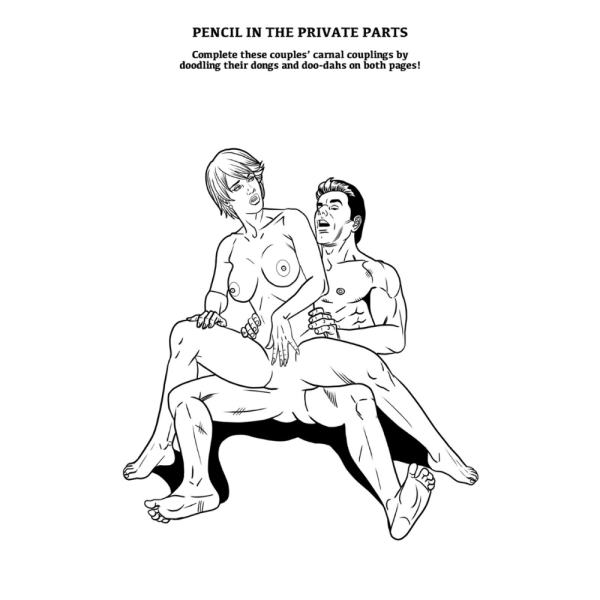 Kama Sutra Colouring Book - Image 2