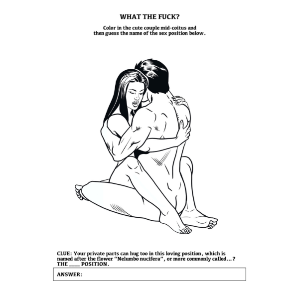 Kama Sutra Colouring Book - Image 4