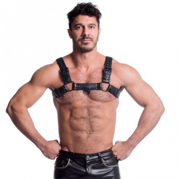 Vegan Bulldog Harness Black - Image 4