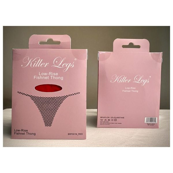 Mesh Net G-String White - Image 3