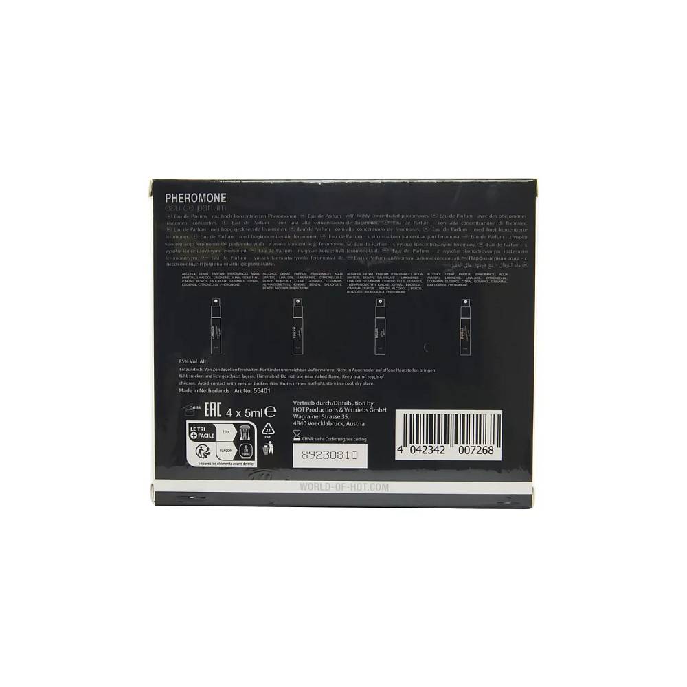 HOT Pheromone Perfume Box Men - 4 x 5ml - Image 3
