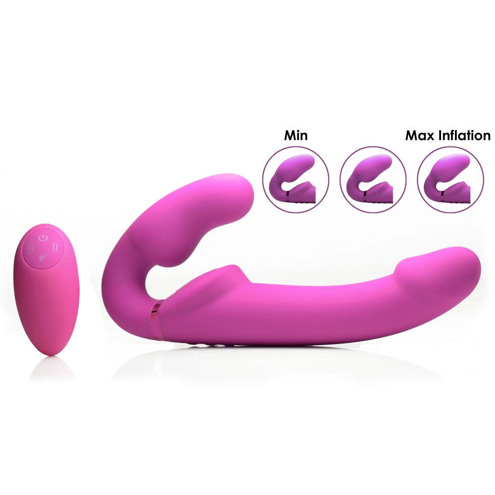 Worlds 1st Remote Control Inflatable Ergo-Fit Strapless Strap-On - Image 4