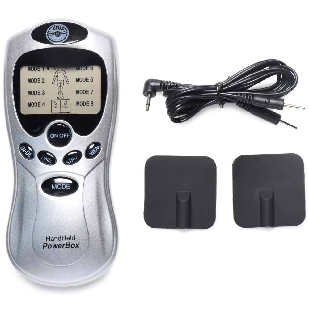 Zeus Handheld 8 Mode Power Box with Black Pads - Image 2