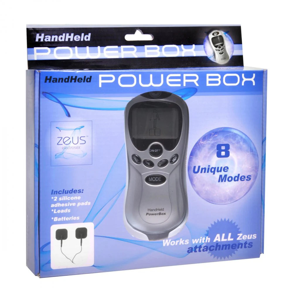 Zeus Handheld 8 Mode Power Box with Black Pads - Image 3