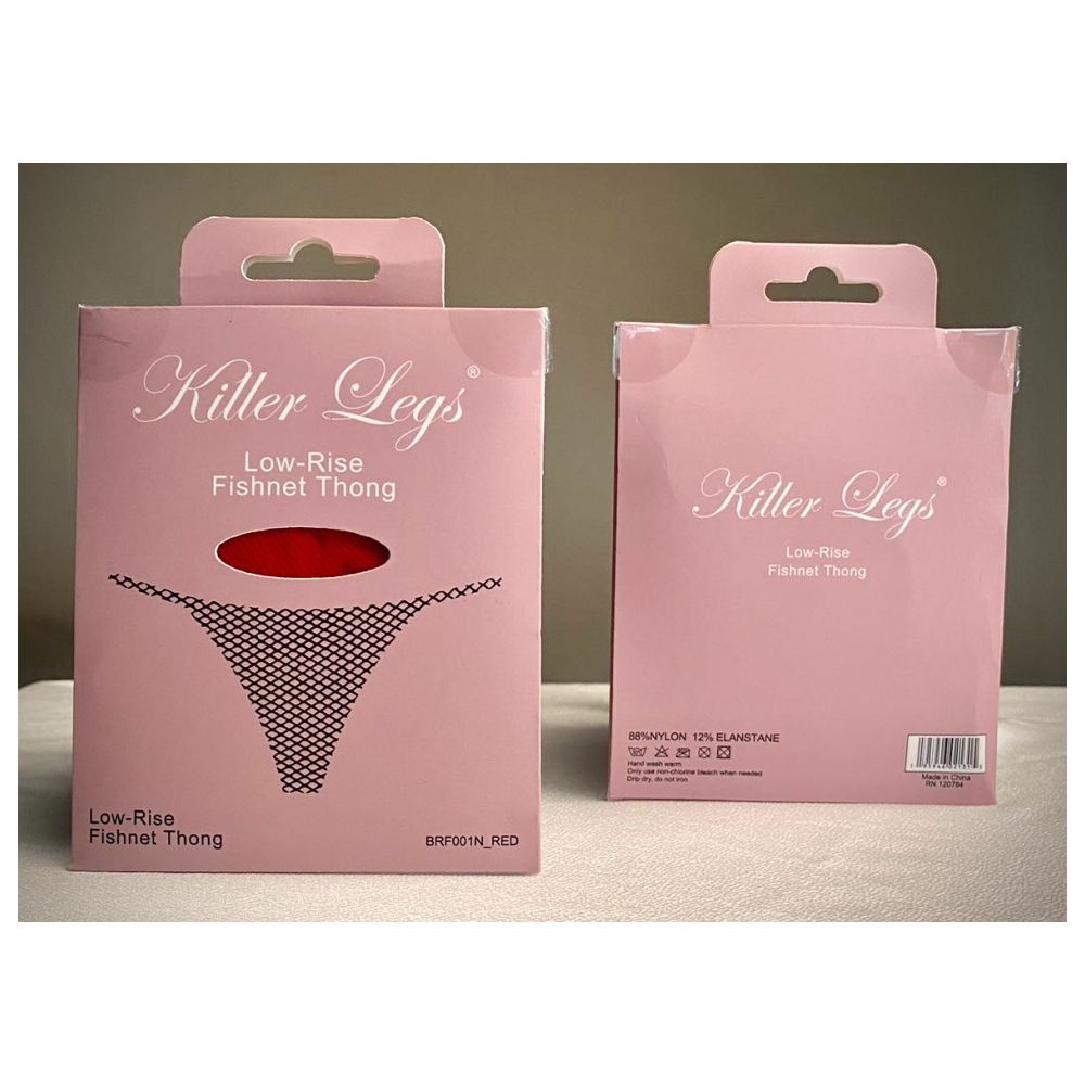 Mesh Net G-String Black - Image 4