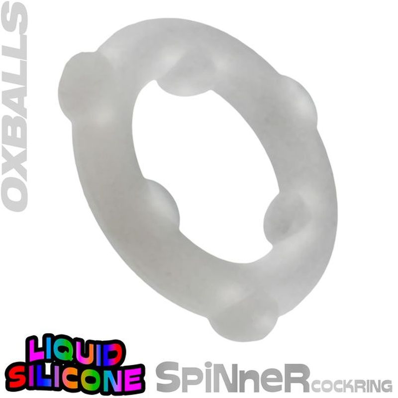 Spinner Silicone Ring Clear - Image 3