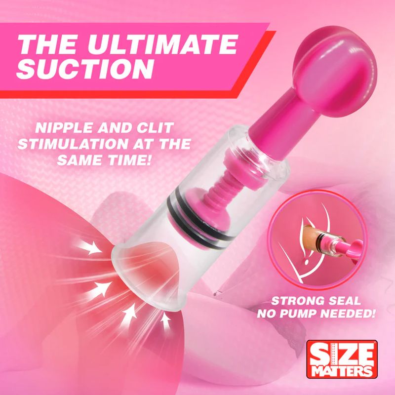 MAXtwist Clit Nipple Sucker Set 3 Pc Pink - Image 3