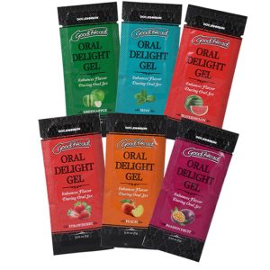 GoodHead Oral Delight Gel 6 Pc Fruity