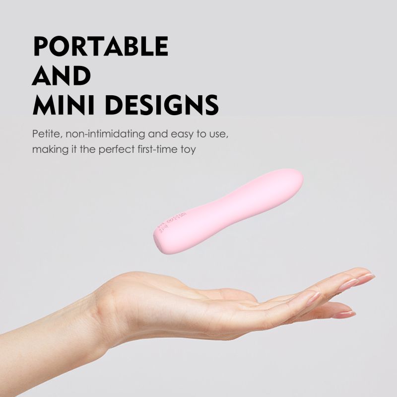 Bella Silicone 140mm Bullet Massager Pink - Image 5