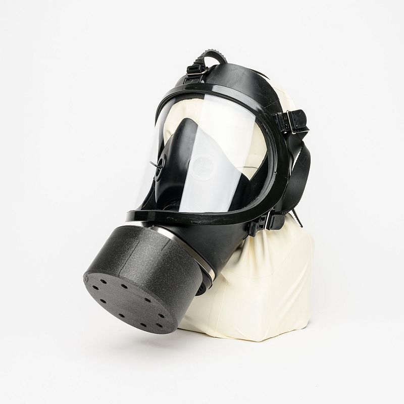 Tactical Full Face Rubber Gas Mask - Image 2