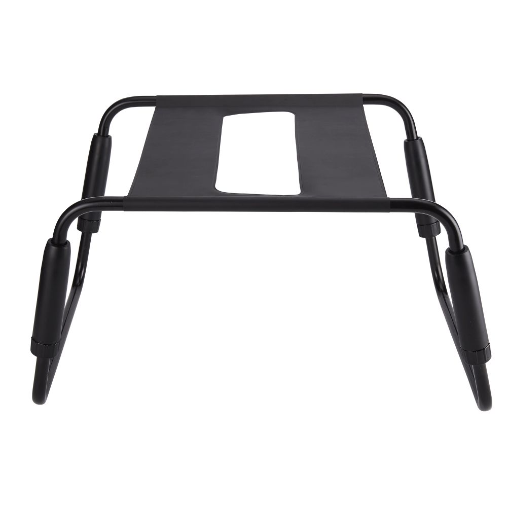 Sex Chair Adjustable Height Black TPU Seat - Image 3