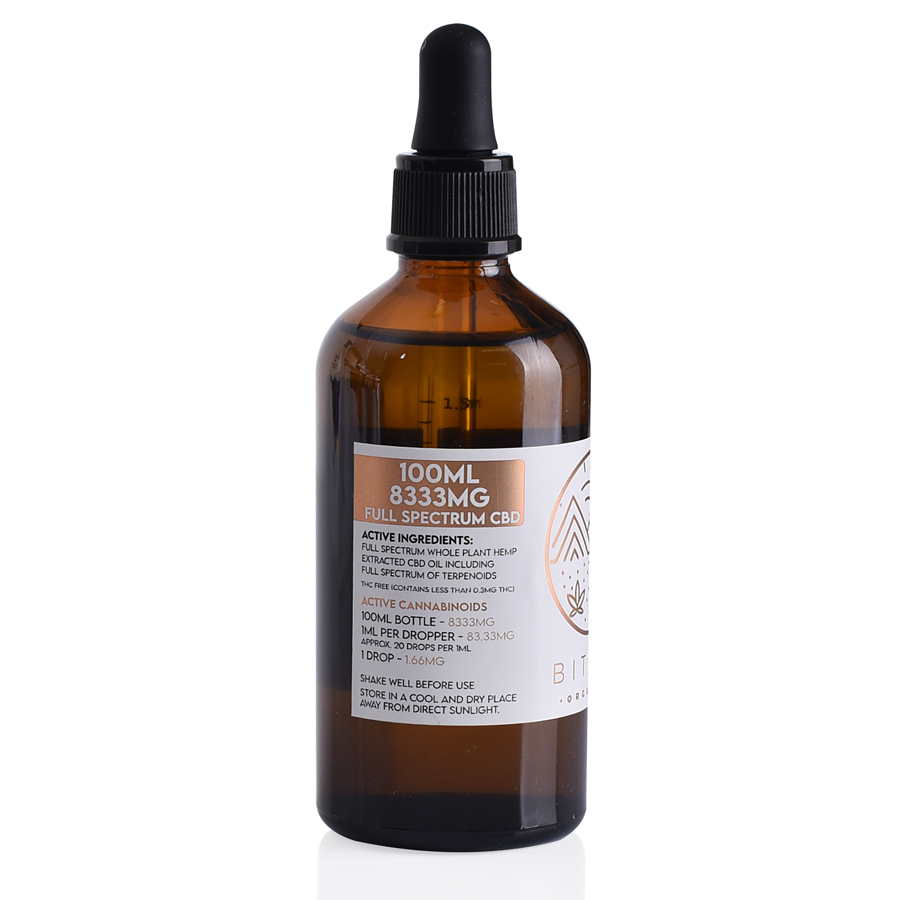 CBD 2500mg Oil (Bulk 100mL)